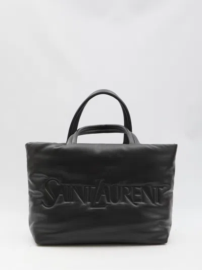 Saint Laurent Tote Bag In Black