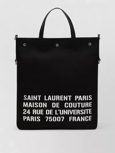 Saint Laurent Tote Bag Shoulder Strap And Top Handles