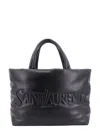 Saint Laurent Tote Bag With Logo In Black