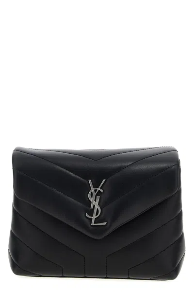 Saint Laurent 'toy Lou Lou' Crossbody Bag In Black