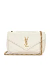 Saint Laurent Toy Loulou Bag In Sand