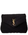 Saint Laurent Toy Loulou Tweed Shoulder Bag (authentic )