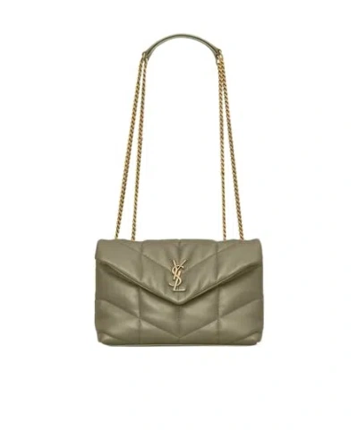 Saint Laurent Toy Puffer In Lambskin