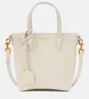 Saint Laurent Bold Shopping Tote Bag In White