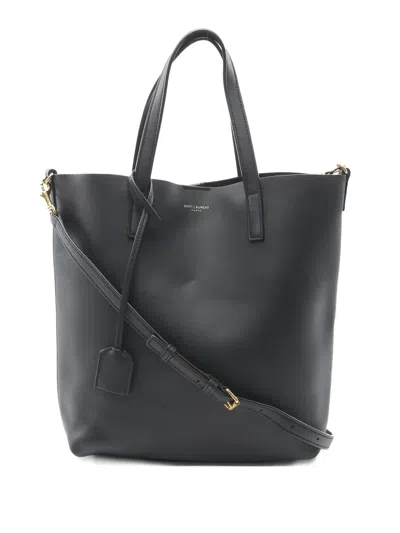 Pre-owned Saint Laurent Toy Two-way Tote Bag In Black