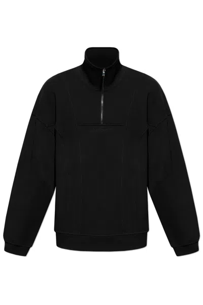Saint Laurent Track Jacket In Nero