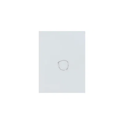 Saint Laurent Transparent Brass Bracelet In Pink