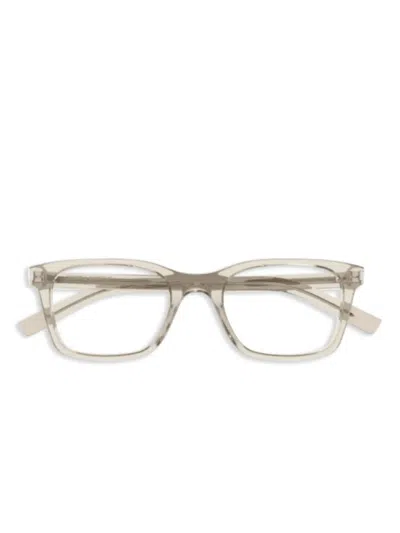 Saint Laurent Transparente Brille In Nude