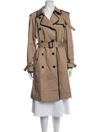 Pre-owned Saint Laurent Trench Coat In Neutrals