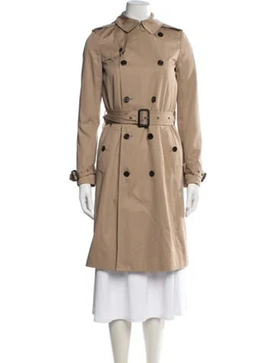 Pre-owned Saint Laurent Trench Coat In Neutrals