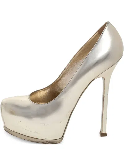 Pre-owned Saint Laurent Tribtoo Heeled Pumps