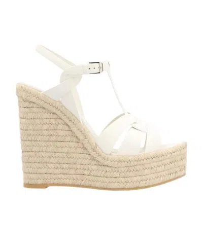 SAINT LAURENT SAINT LAURENT TRIBUTE WEDGE SANDALS