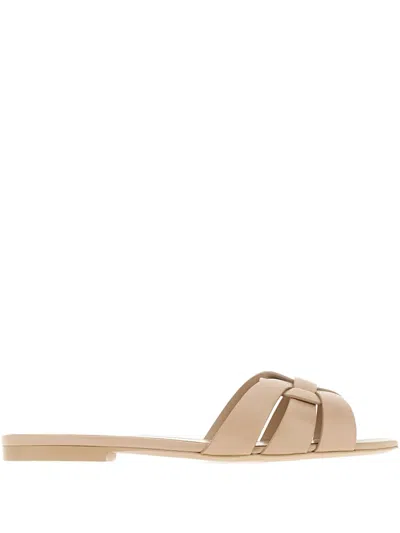 Saint Laurent Tribute Flat Sandals