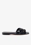 Saint Laurent Nu Pieds Tribute 05 Sandals In Leather In Black