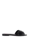 Saint Laurent Tribute Patent Leather Sandals