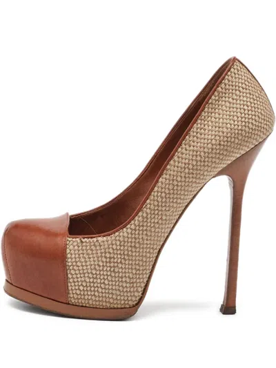 Pre-owned Saint Laurent Tribute Pumps