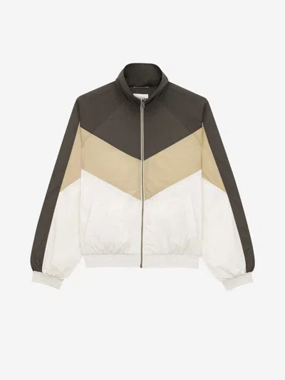 Saint Laurent Tricolor Technical Sweatshirt In Multi
