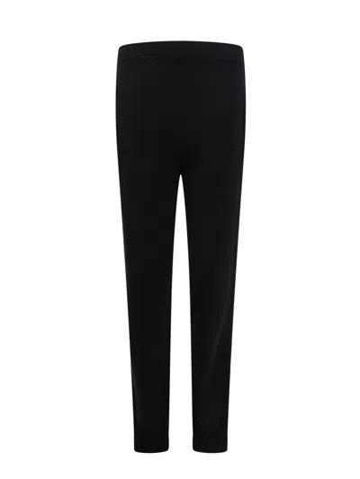 Saint Laurent Cashmere Trouser In Black