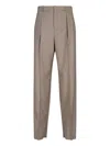 Saint Laurent Cashmere Pants In Gray