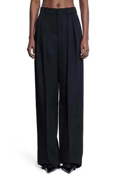 Saint Laurent Trousers In Black