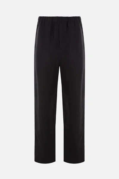 Saint Laurent Trousers In Black