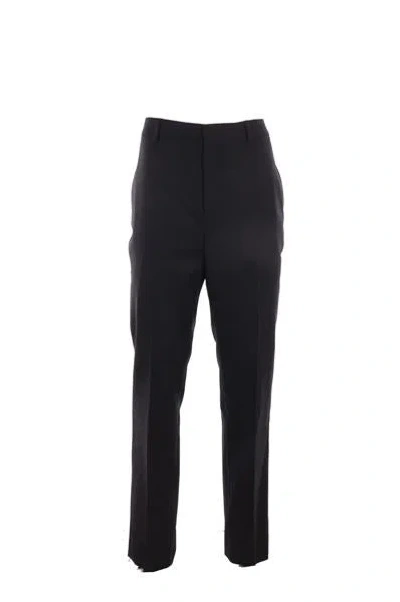 Saint Laurent Wool Pants In Black