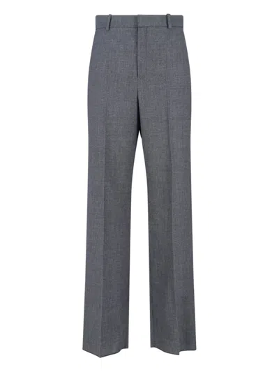 Saint Laurent Trousers In Gray