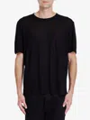 Saint Laurent Cassandre T-shirt In Black