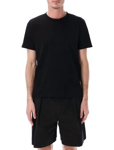 Saint Laurent Tshirt Logo Back In Black