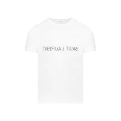 Saint Laurent Tshirt In White
