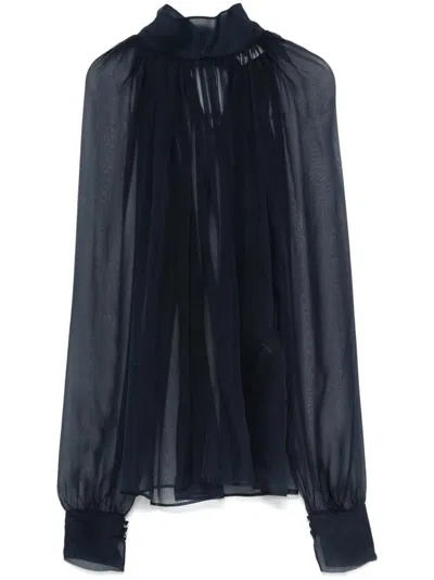 SAINT LAURENT SAINT LAURENT TURTLENECK BLOUSE