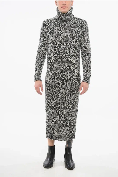 Saint Laurent Turtleneck Knitted Dress
