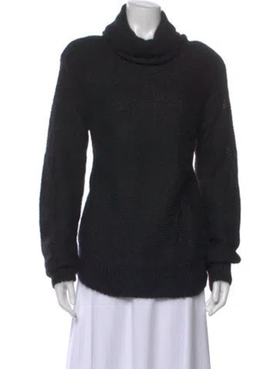 Pre-owned Saint Laurent Turtleneck Sweater In Black
