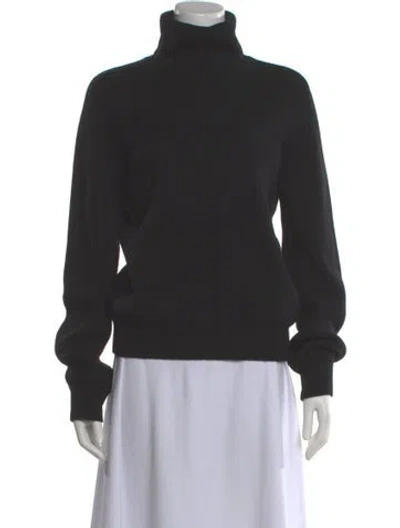 Pre-owned Saint Laurent Turtleneck Sweater In Gray