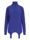 Saint Laurent Sweaters In Blue