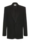 Saint Laurent Tuxedo Blazer In Black