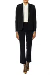 Saint Laurent Tuxedo Blazer In Black