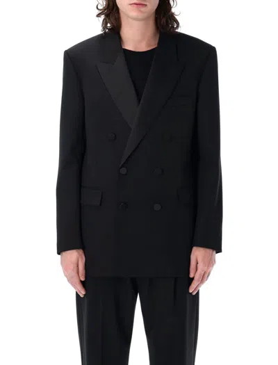 Saint Laurent Tuxedo Jacket In Black