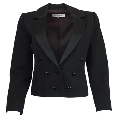 Pre-owned Saint Laurent Tuxedo Jacket In Black