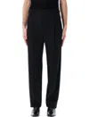 Saint Laurent Tuxedo Pants In Black