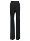 Saint Laurent Low-rise Bootcut Jeans In Black