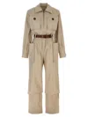Saint Laurent Jumpsuits In Beige
