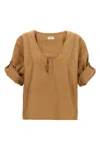 Saint Laurent Twill Blouse
