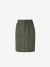 Saint Laurent Button Detailed Pencil Skirt