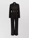 Saint Laurent Cotton Twill Cargo Pocket Jumpsuit