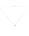 Saint Laurent Twist Silver Necklace