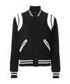Saint Laurent Teddy In Wool In Black