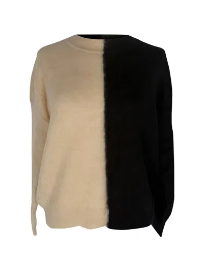 Pre-owned Saint Laurent Two-toned Sweater In Neutrals