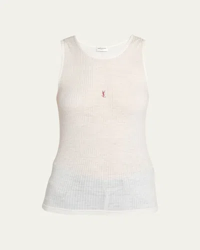 Saint Laurent Undershirt Tank Top