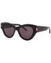 Saint Laurent Unisex 51mm Sunglasses In Black